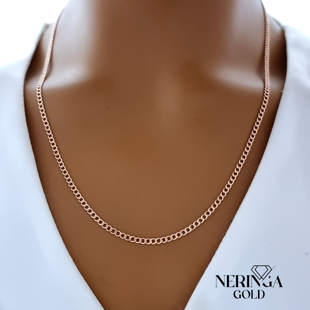 Rose gold chain #68572