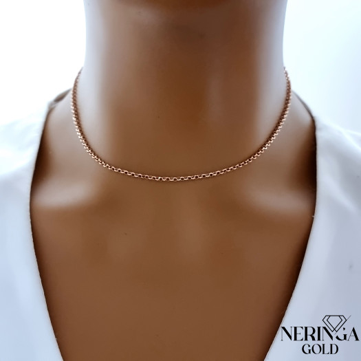 Rose gold chain #68561