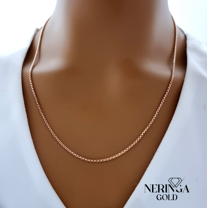Rose gold chain #68558