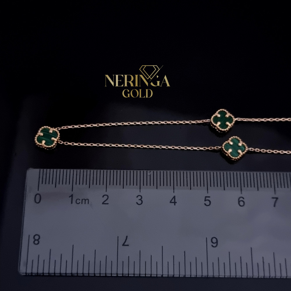 Rose gold necklace set #68662