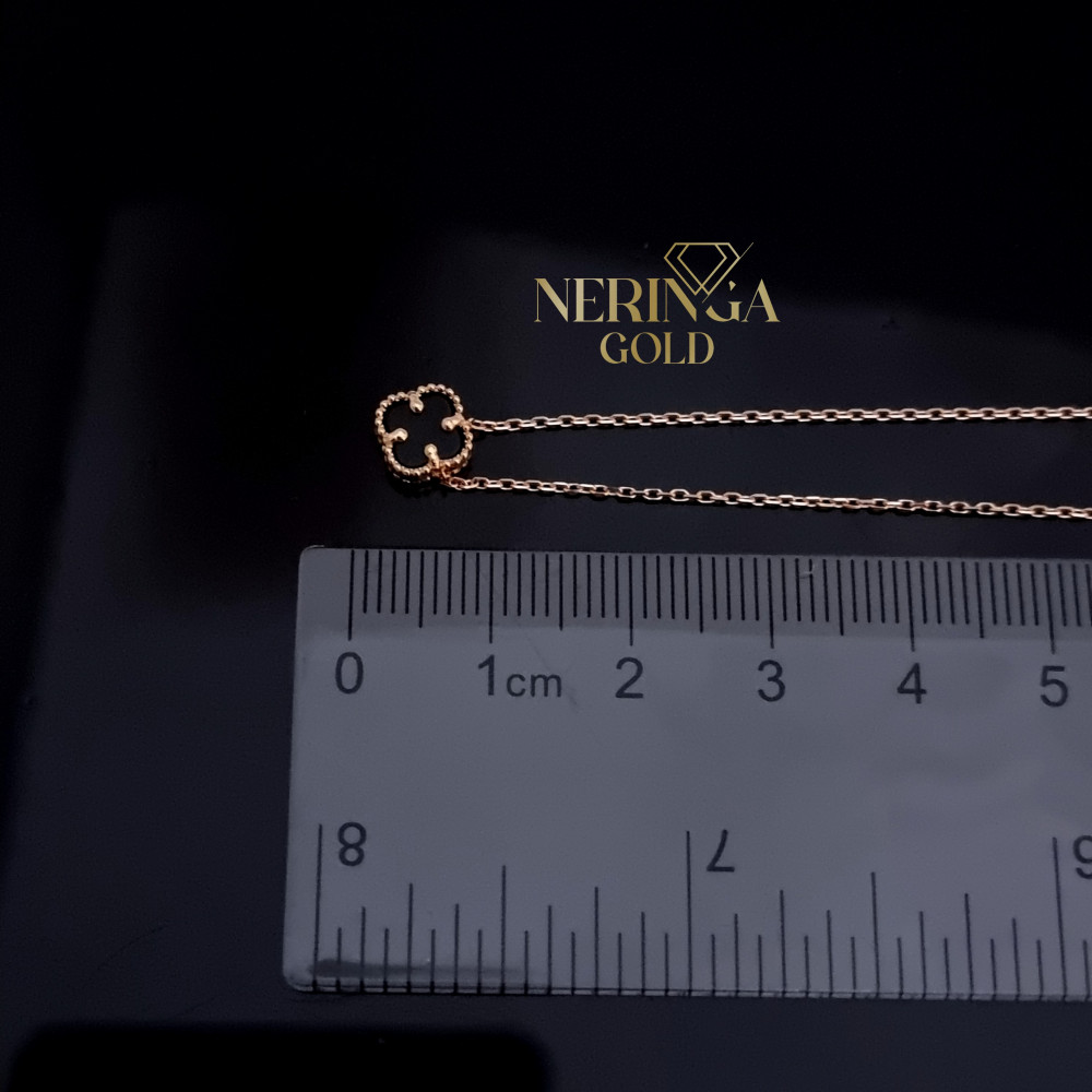 Rose gold necklace set #68659