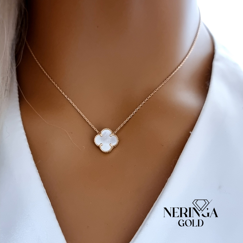 Rose gold necklace set #68654