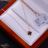 Rose gold necklace set #68659