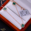 Rose gold necklace set #68663