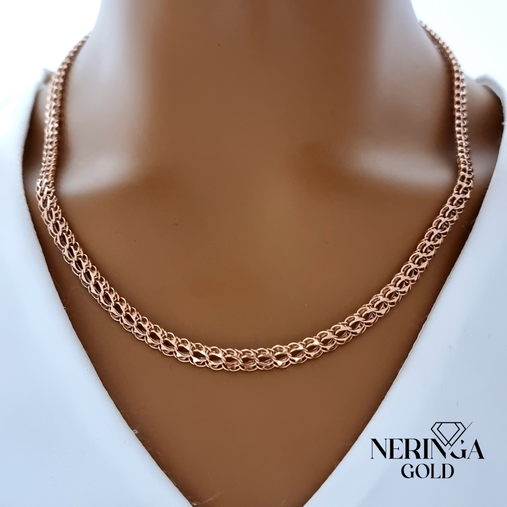 Rose gold chain #68820