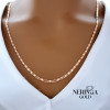 Rose gold chain #68821