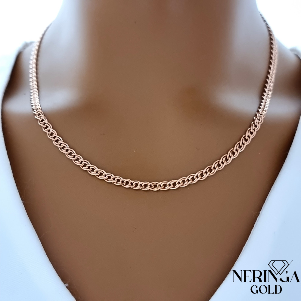Rose gold chain #68815