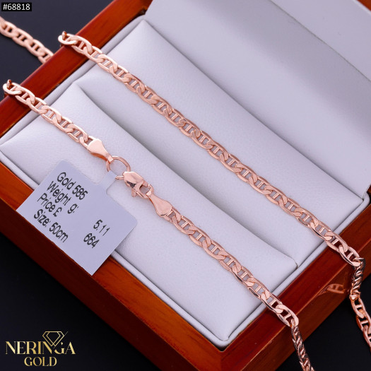 Rose gold chain #68818