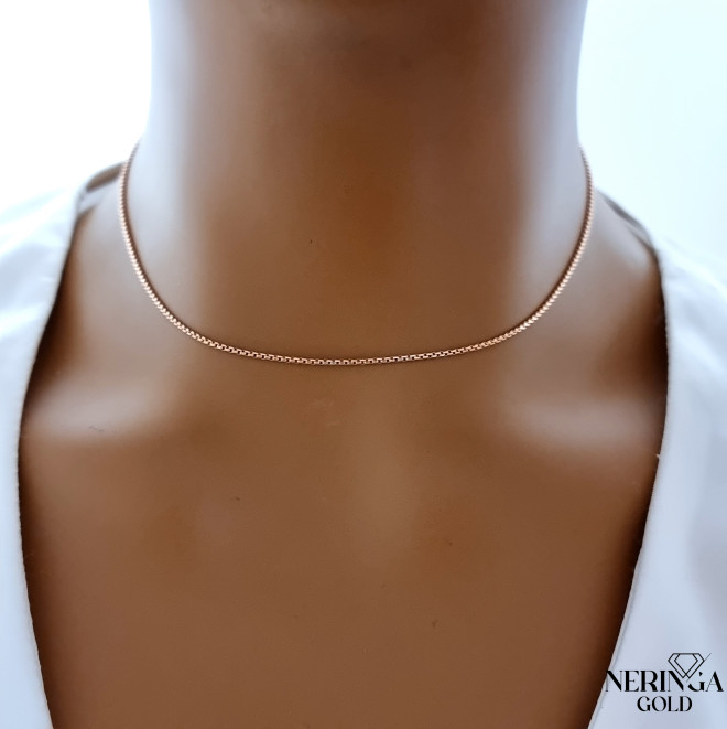 Rose gold chain #68920