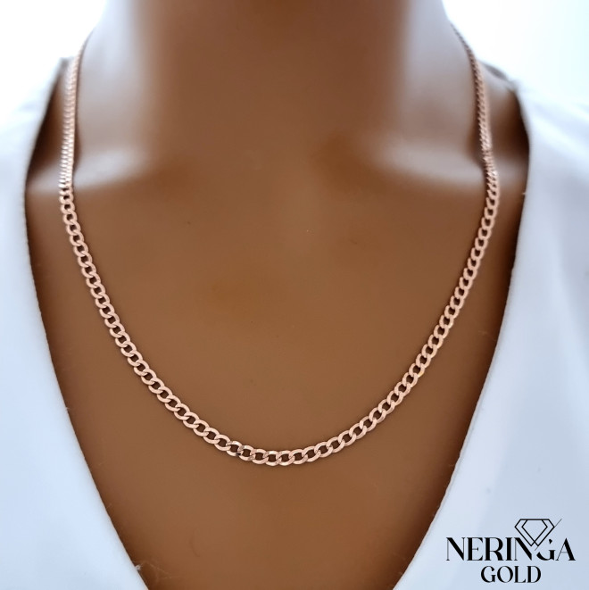 Rose gold chain #68918