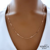 Rose gold full-bodied necklace #68943