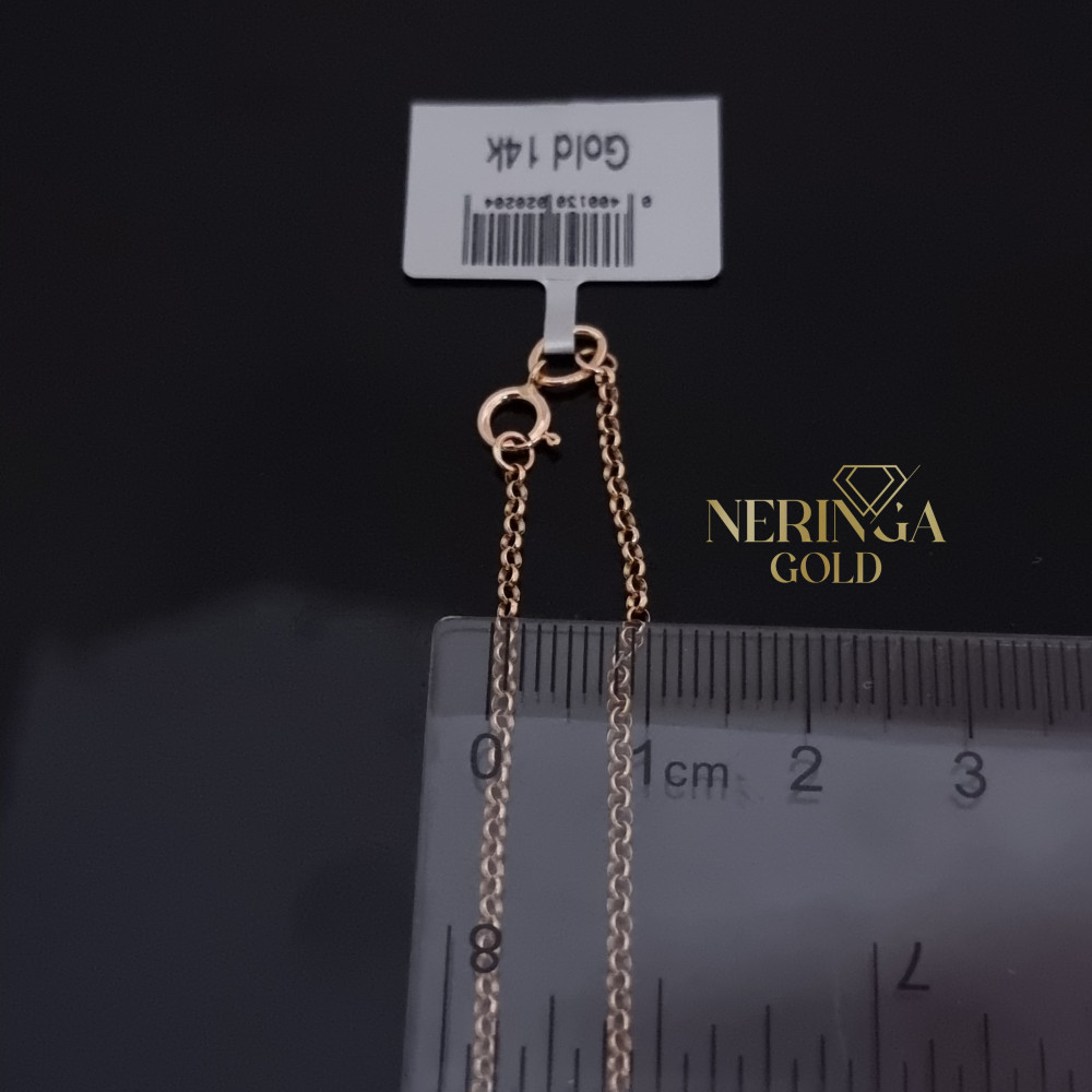 Rose gold full-bodied necklace #68953