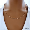 Rose gold full-bodied necklace #68942