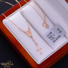 Rose gold rosary #69272