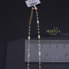 White yellow rose gold chain #69601