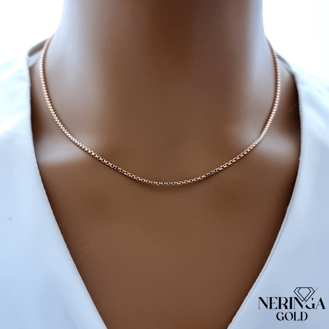 Rose gold chain #69548