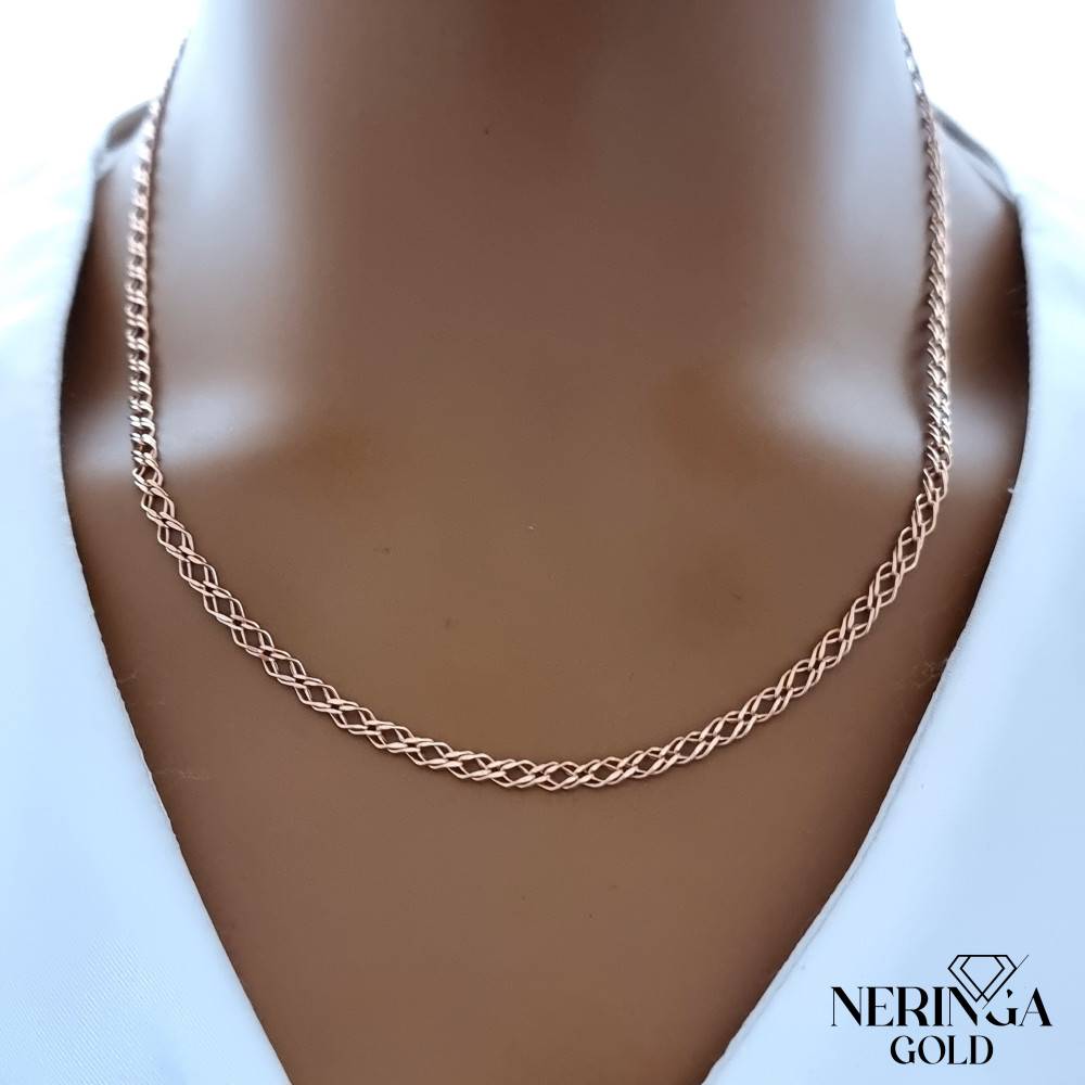 Rose gold chain #69571