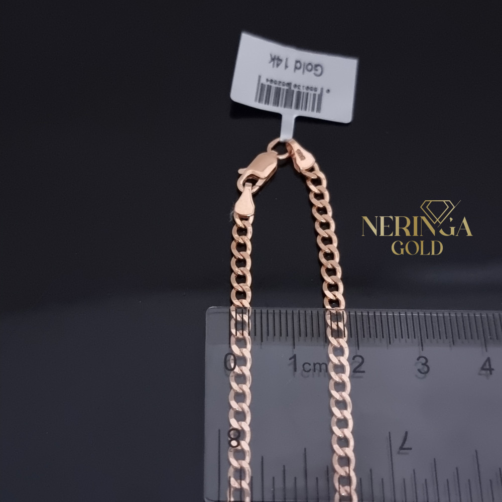 Rose gold chain #69554