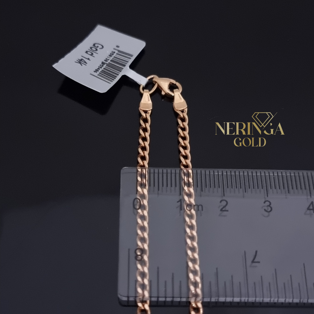 Rose gold chain #69555