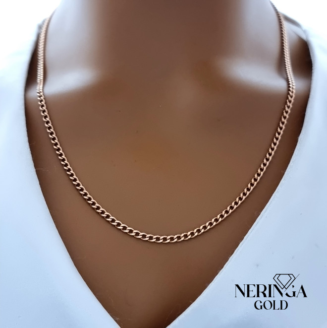 Rose gold chain #69555
