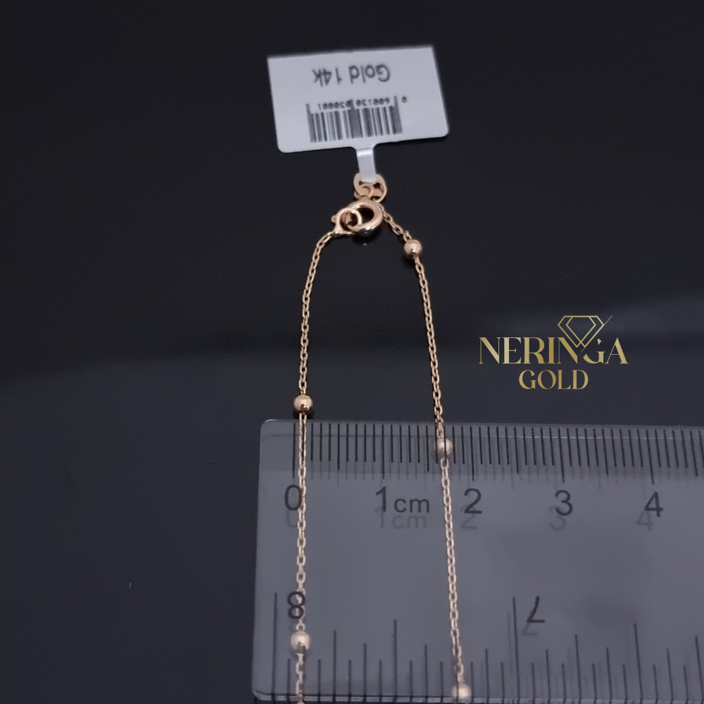 Rose gold chain #69581