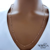 Rose gold chain #69581