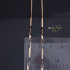 Rose gold full-bodied necklace #69580