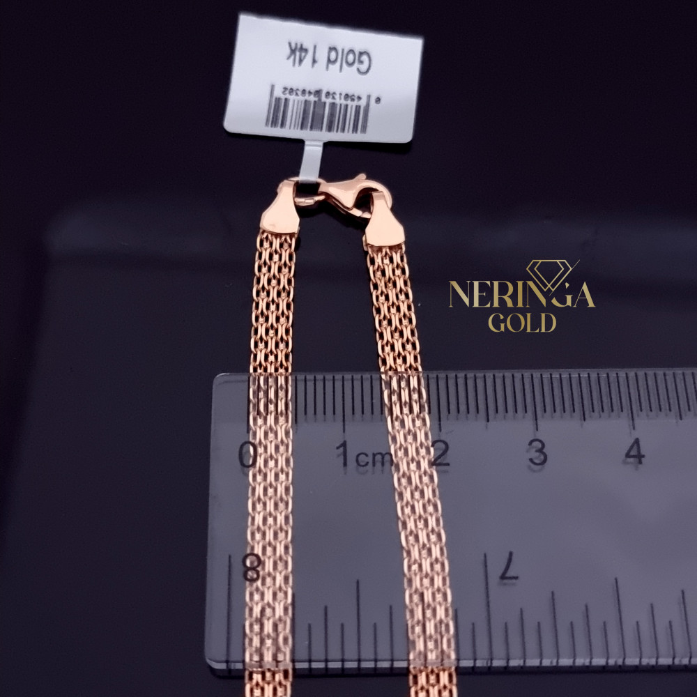 Rose gold chain #69785