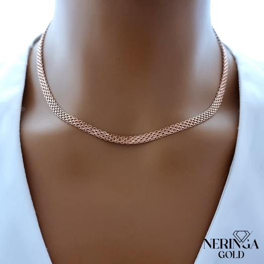 Rose gold chain #69785