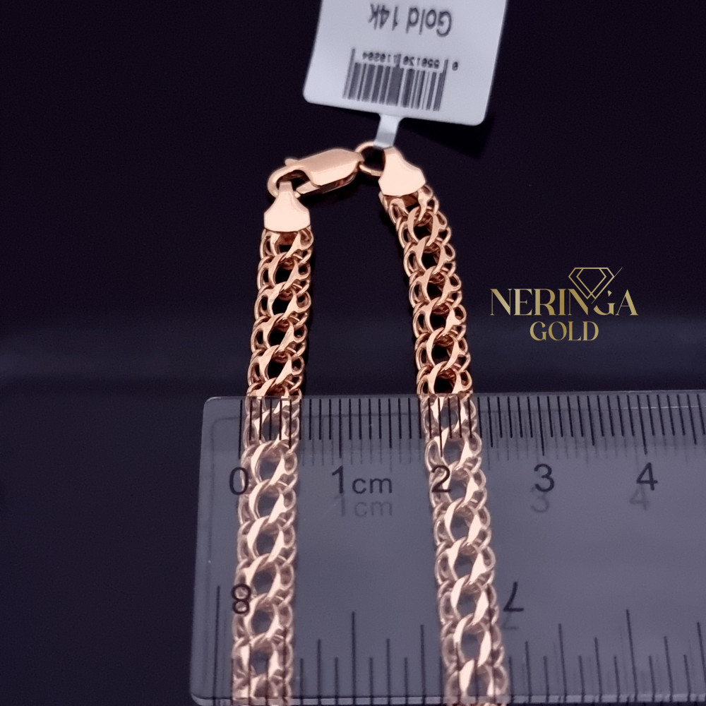 Rose gold chain #69779