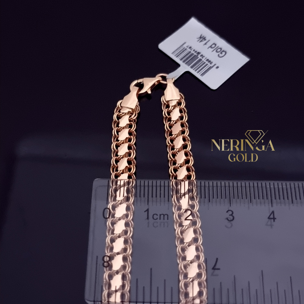 Rose gold chain #69780