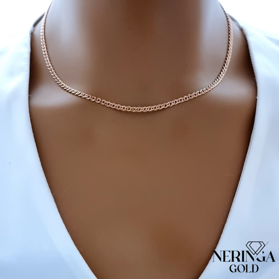 Rose gold chain #69878