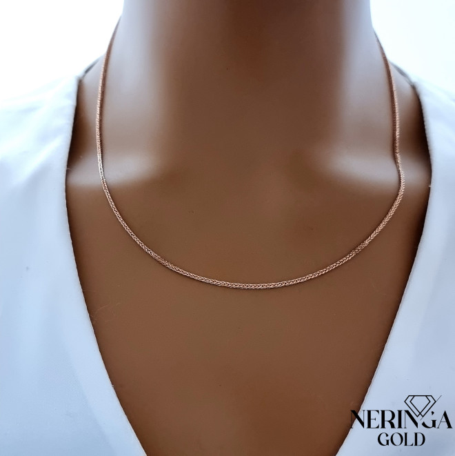 Rose gold chain #69851