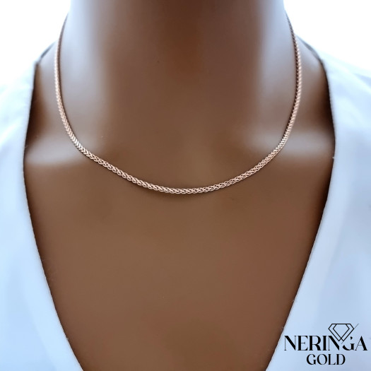 Rose gold chain #69892