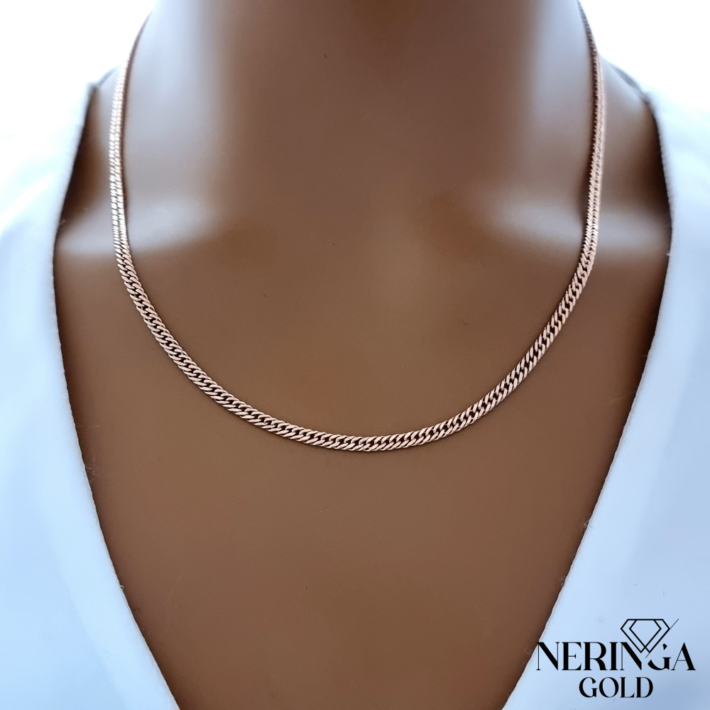 Rose gold chain #69874