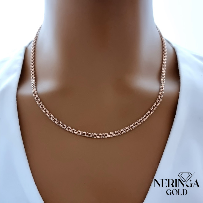 Rose gold chain #69866