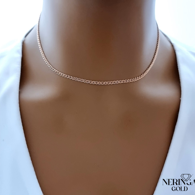 Rose gold chain #69854