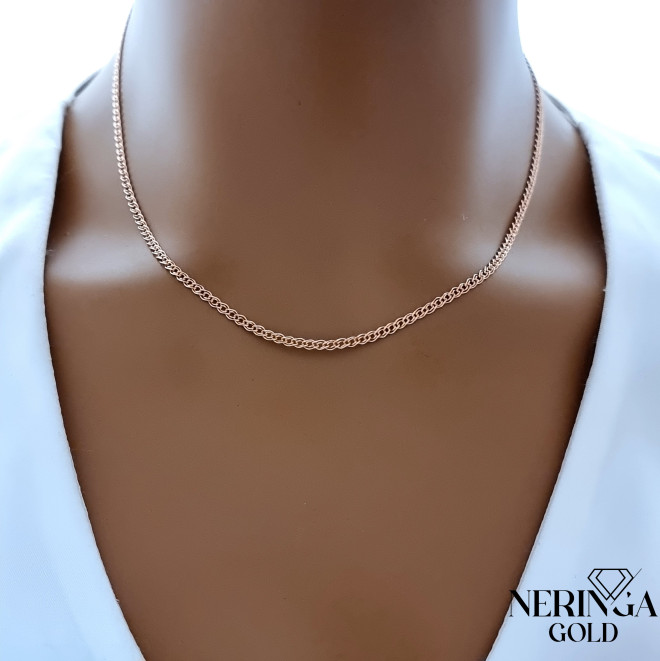 Rose gold chain #69857