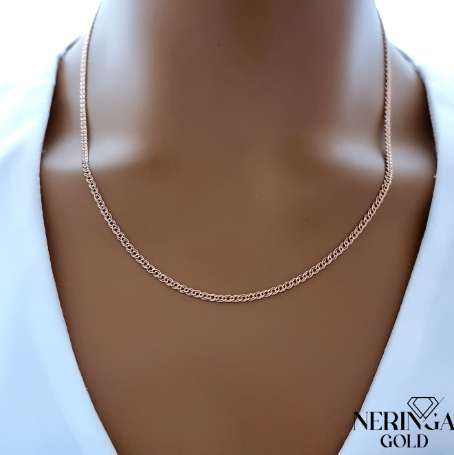 Rose gold chain #69859