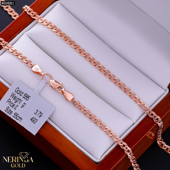 Rose gold chain #69881