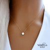 Rose gold necklace set #69972