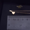 Rose gold necklace set #69989
