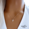 Rose gold necklace set #69975