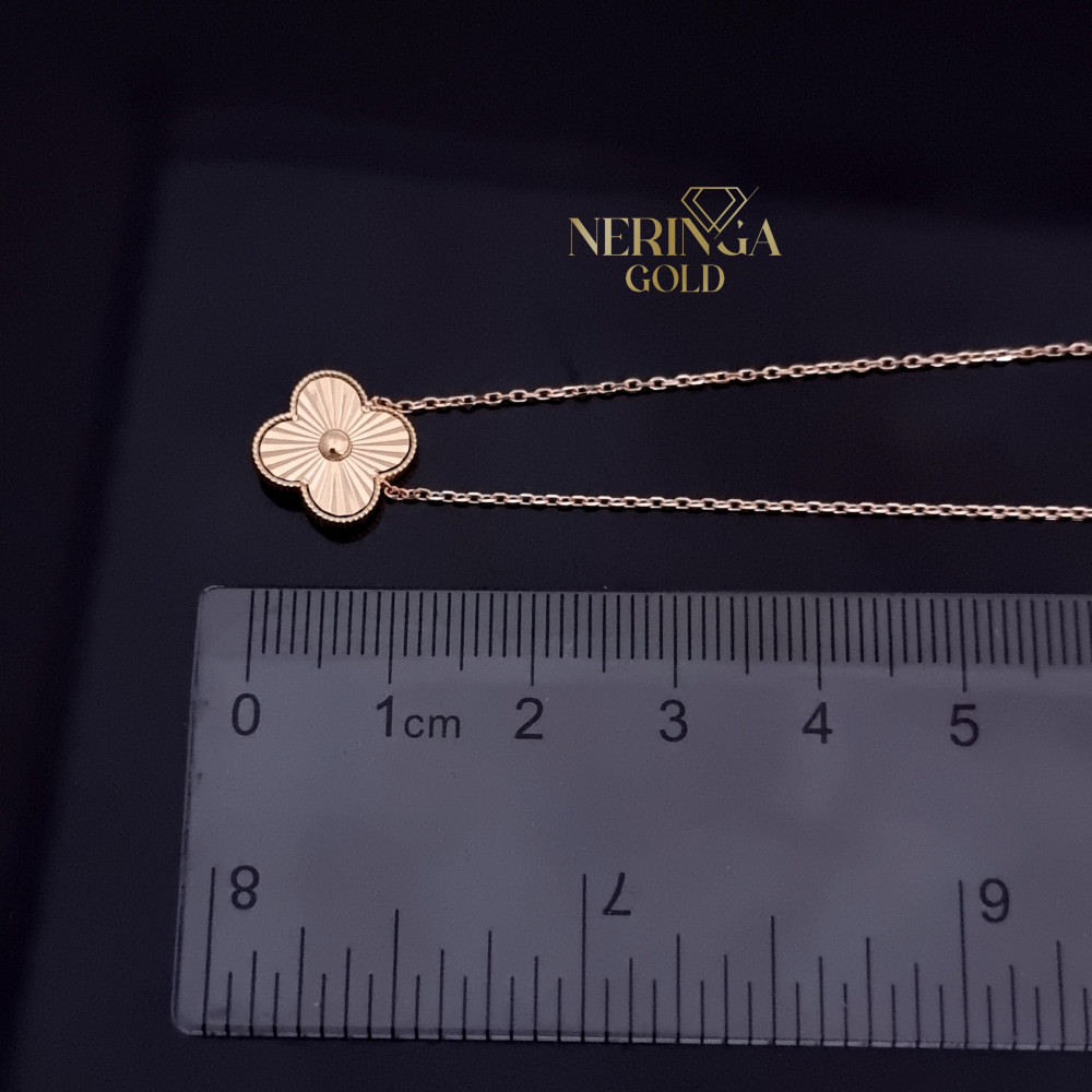 Rose gold necklace set #69997