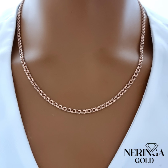 Rose gold chain #70012