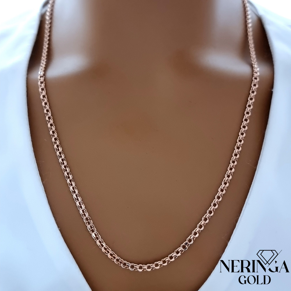 Rose gold chain #70016