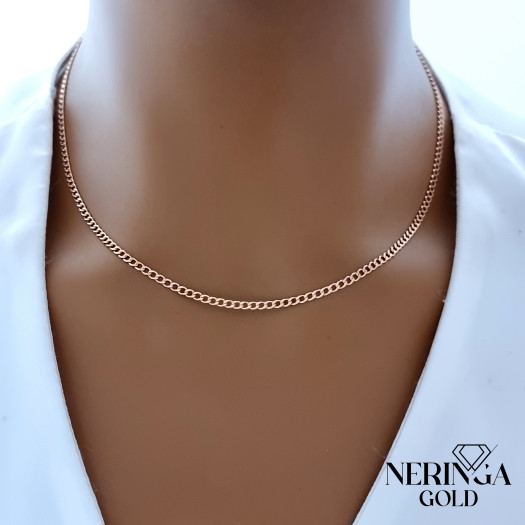 Rose gold chain #69999