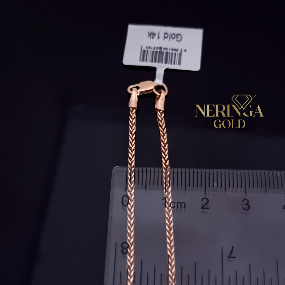 Rose gold chain #70007