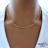 Rose gold chain #70006