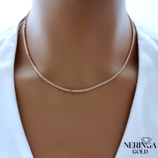 Rose gold chain #70006
